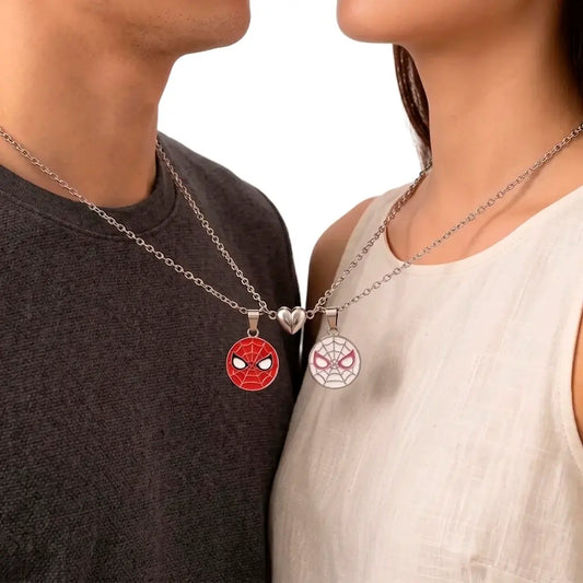 Collar de 2 Piezas con Corazón Magnético